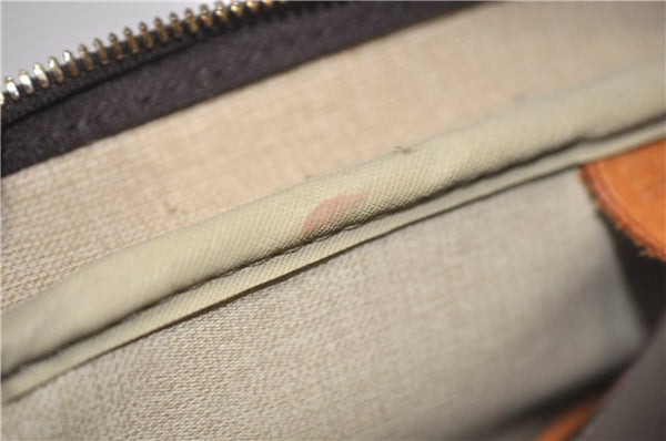 Authentic LOUIS VUITTON Monogram Deauville Hand Bag M47270 LV 4772C