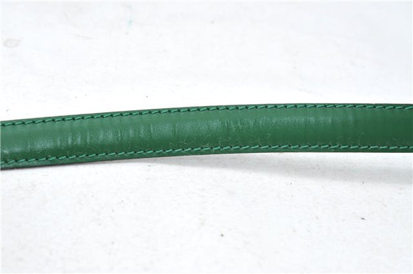 Auth Louis Vuitton Epi Capucines Shoulder Cross Body Bag Green M52344 LV 4772D