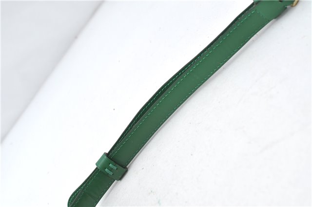 Auth Louis Vuitton Epi Capucines Shoulder Cross Body Bag Green M52344 LV 4772D