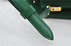 Auth Louis Vuitton Epi Capucines Shoulder Cross Body Bag Green M52344 LV 4772D