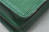 Auth Louis Vuitton Epi Capucines Shoulder Cross Body Bag Green M52344 LV 4772D