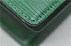 Auth Louis Vuitton Epi Capucines Shoulder Cross Body Bag Green M52344 LV 4772D
