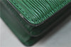 Auth Louis Vuitton Epi Capucines Shoulder Cross Body Bag Green M52344 LV 4772D
