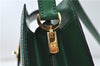 Auth Louis Vuitton Epi Capucines Shoulder Cross Body Bag Green M52344 LV 4772D