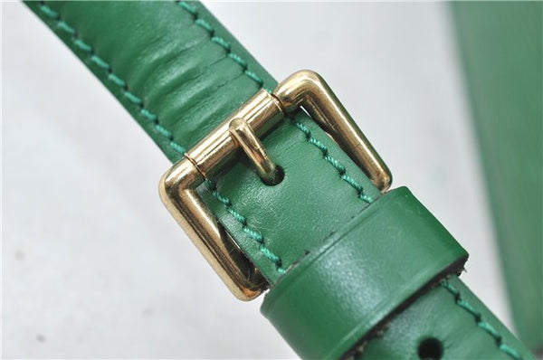 Auth Louis Vuitton Epi Capucines Shoulder Cross Body Bag Green M52344 LV 4772D