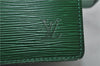 Auth Louis Vuitton Epi Capucines Shoulder Cross Body Bag Green M52344 LV 4772D
