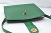 Auth Louis Vuitton Epi Capucines Shoulder Cross Body Bag Green M52344 LV 4772D
