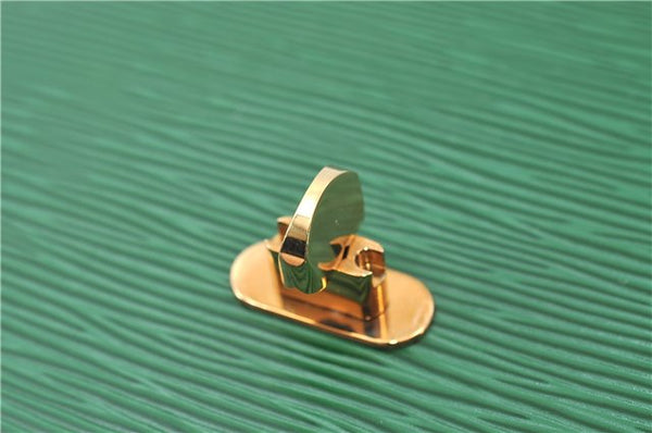 Auth Louis Vuitton Epi Capucines Shoulder Cross Body Bag Green M52344 LV 4772D