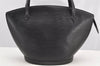 Auth Louis Vuitton Epi Saint Jacques Shopping Shoulder Bag Black M52262 LV 4772I