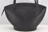 Auth Louis Vuitton Epi Saint Jacques Shopping Shoulder Bag Black M52262 LV 4772I