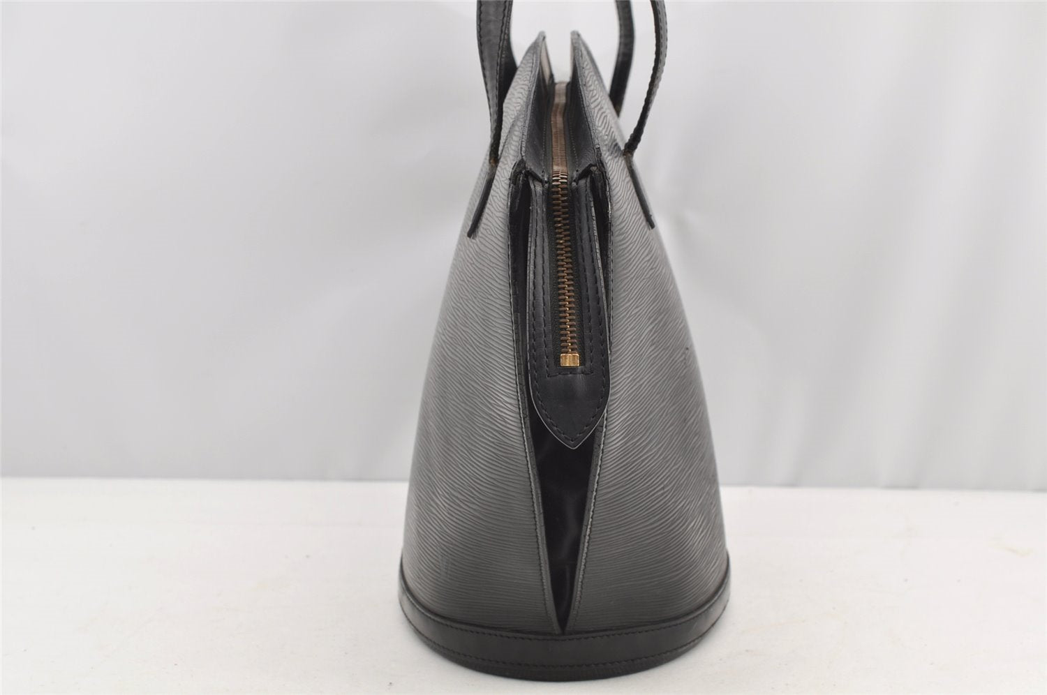 Auth Louis Vuitton Epi Saint Jacques Shopping Shoulder Bag Black M52262 LV 4772I