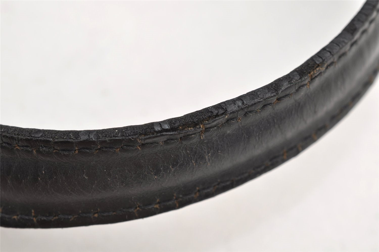 Auth Louis Vuitton Epi Saint Jacques Shopping Shoulder Bag Black M52262 LV 4772I