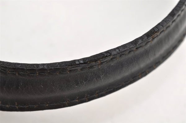 Auth Louis Vuitton Epi Saint Jacques Shopping Shoulder Bag Black M52262 LV 4772I