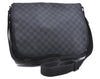Authentic Louis Vuitton Damier Graphite Daniel GM Shoulder Bag N58033 LV 4773D