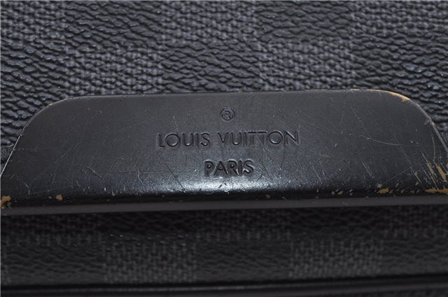 Authentic Louis Vuitton Damier Graphite Daniel GM Shoulder Bag N58033 LV 4773D
