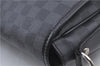 Authentic Louis Vuitton Damier Graphite Daniel GM Shoulder Bag N58033 LV 4773D
