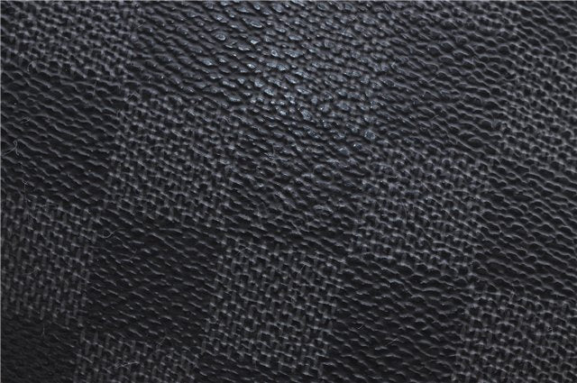 Authentic Louis Vuitton Damier Graphite Daniel GM Shoulder Bag N58033 LV 4773D