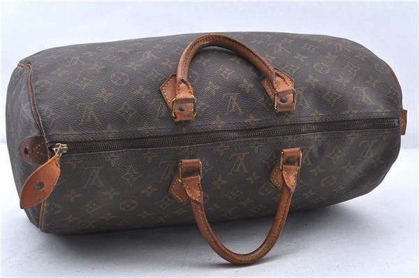 Authentic LOUIS VUITTON Monogram Speedy 40 Hand Bag M41522 LV 4774C