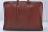 Auth Louis Vuitton Epi Porte Documents Voyage Brown Briefcase M54473 LV 4774D