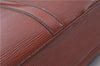 Auth Louis Vuitton Epi Porte Documents Voyage Brown Briefcase M54473 LV 4774D