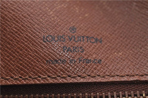 Auth Louis Vuitton Epi Porte Documents Voyage Brown Briefcase M54473 LV 4774D