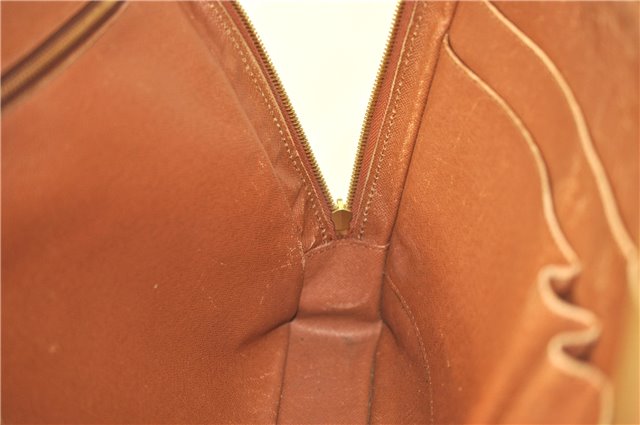 Auth Louis Vuitton Epi Porte Documents Voyage Brown Briefcase M54473 LV 4774D