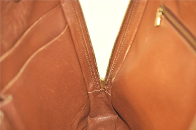 Auth Louis Vuitton Epi Porte Documents Voyage Brown Briefcase M54473 LV 4774D