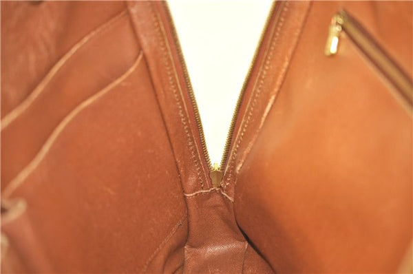 Auth Louis Vuitton Epi Porte Documents Voyage Brown Briefcase M54473 LV 4774D