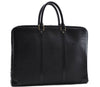 Auth Louis Vuitton Epi Porte Documents Voyage Briefcase Black M59162 LV 4775D