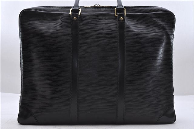 Auth Louis Vuitton Epi Porte Documents Voyage Briefcase Black M59162 LV 4775D