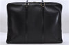 Auth Louis Vuitton Epi Porte Documents Voyage Briefcase Black M59162 LV 4775D