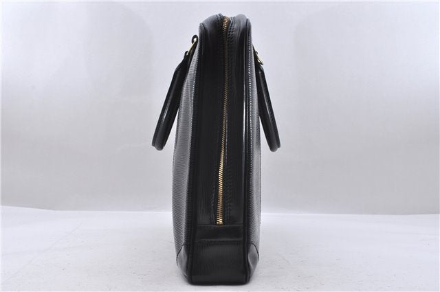 Auth Louis Vuitton Epi Porte Documents Voyage Briefcase Black M59162 LV 4775D