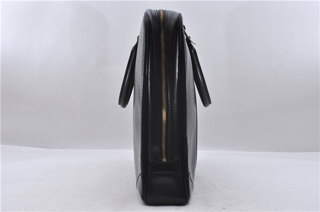 Auth Louis Vuitton Epi Porte Documents Voyage Briefcase Black M59162 LV 4775D