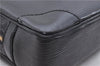 Auth Louis Vuitton Epi Porte Documents Voyage Briefcase Black M59162 LV 4775D