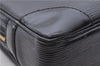 Auth Louis Vuitton Epi Porte Documents Voyage Briefcase Black M59162 LV 4775D