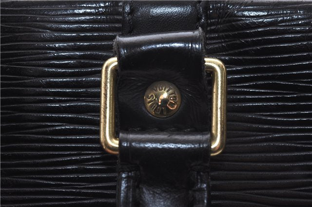 Auth Louis Vuitton Epi Porte Documents Voyage Briefcase Black M59162 LV 4775D