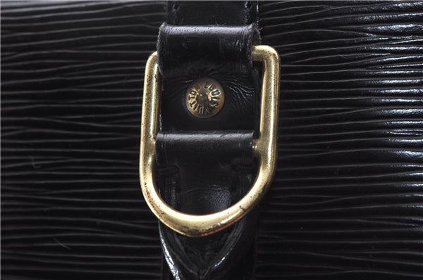 Auth Louis Vuitton Epi Porte Documents Voyage Briefcase Black M59162 LV 4775D