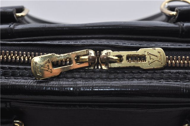 Auth Louis Vuitton Epi Porte Documents Voyage Briefcase Black M59162 LV 4775D