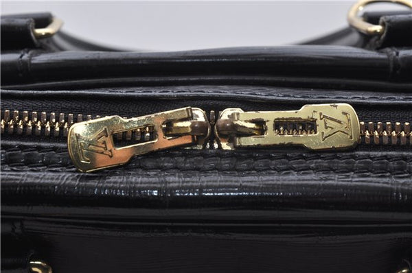 Auth Louis Vuitton Epi Porte Documents Voyage Briefcase Black M59162 LV 4775D