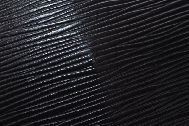 Auth Louis Vuitton Epi Porte Documents Voyage Briefcase Black M59162 LV 4775D