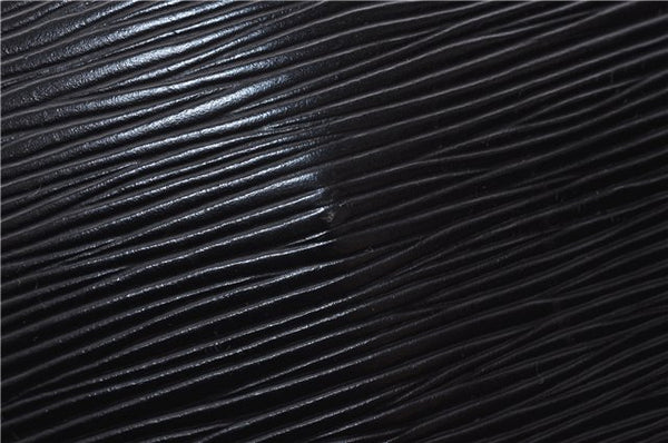 Auth Louis Vuitton Epi Porte Documents Voyage Briefcase Black M59162 LV 4775D