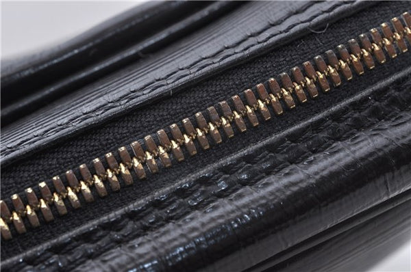 Auth Louis Vuitton Epi Porte Documents Voyage Briefcase Black M59162 LV 4775D