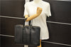 Auth Louis Vuitton Epi Porte Documents Voyage Briefcase Black M59162 LV 4775D