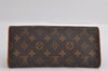 Authentic Louis Vuitton Monogram Pochette Twin GM Shoulder Bag M51852 LV 4775I