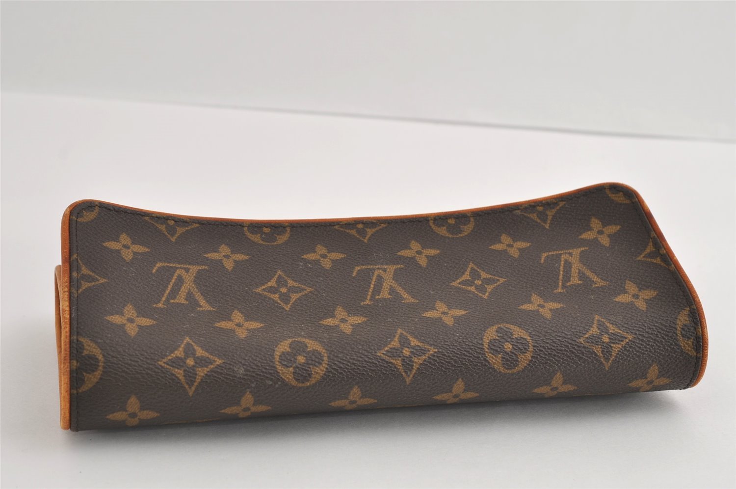 Authentic Louis Vuitton Monogram Pochette Twin GM Shoulder Bag M51852 LV 4775I