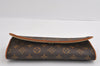Authentic Louis Vuitton Monogram Pochette Twin GM Shoulder Bag M51852 LV 4775I