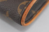 Authentic Louis Vuitton Monogram Pochette Twin GM Shoulder Bag M51852 LV 4775I