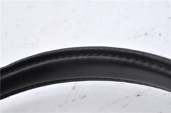 Auth Louis Vuitton Epi Porte Documents Bandouliere Briefcase M54462 Black 4776D