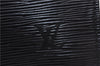 Auth Louis Vuitton Epi Porte Documents Bandouliere Briefcase M54462 Black 4776D
