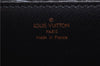 Auth Louis Vuitton Epi Porte Documents Bandouliere Briefcase M54462 Black 4776D
